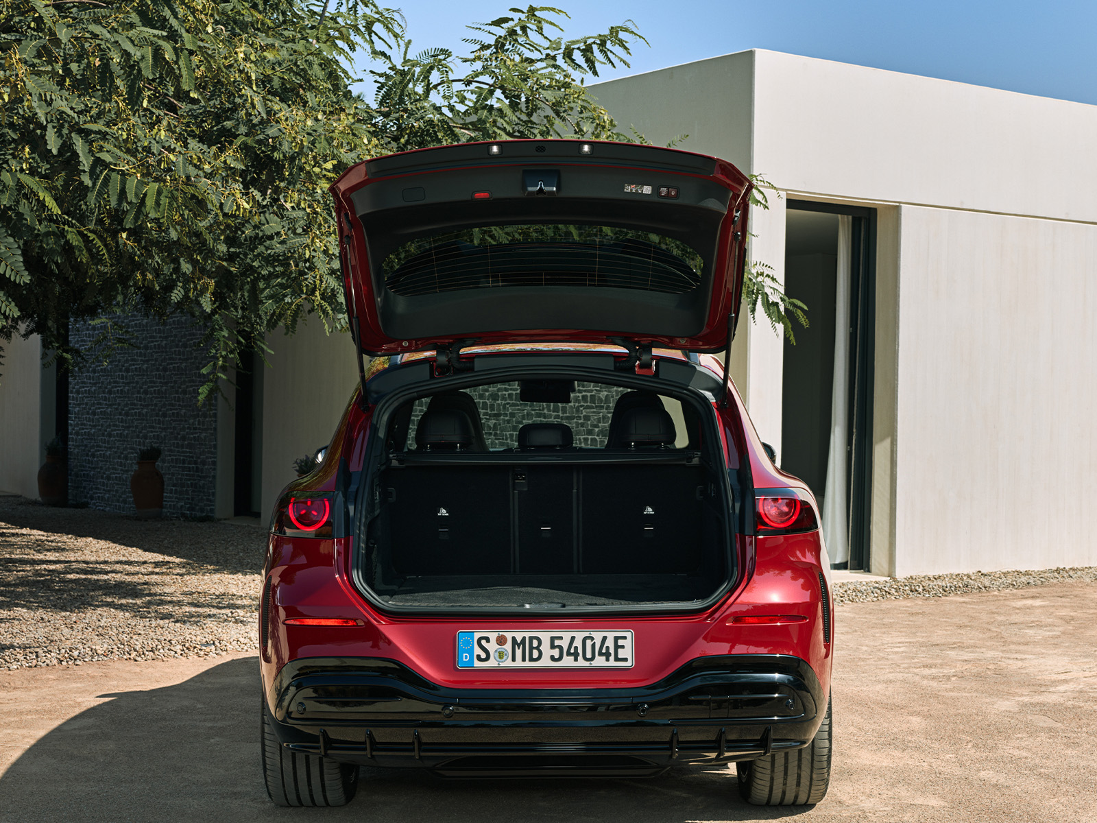 Mercedes GLC mit EQ Technologie Kofferraum