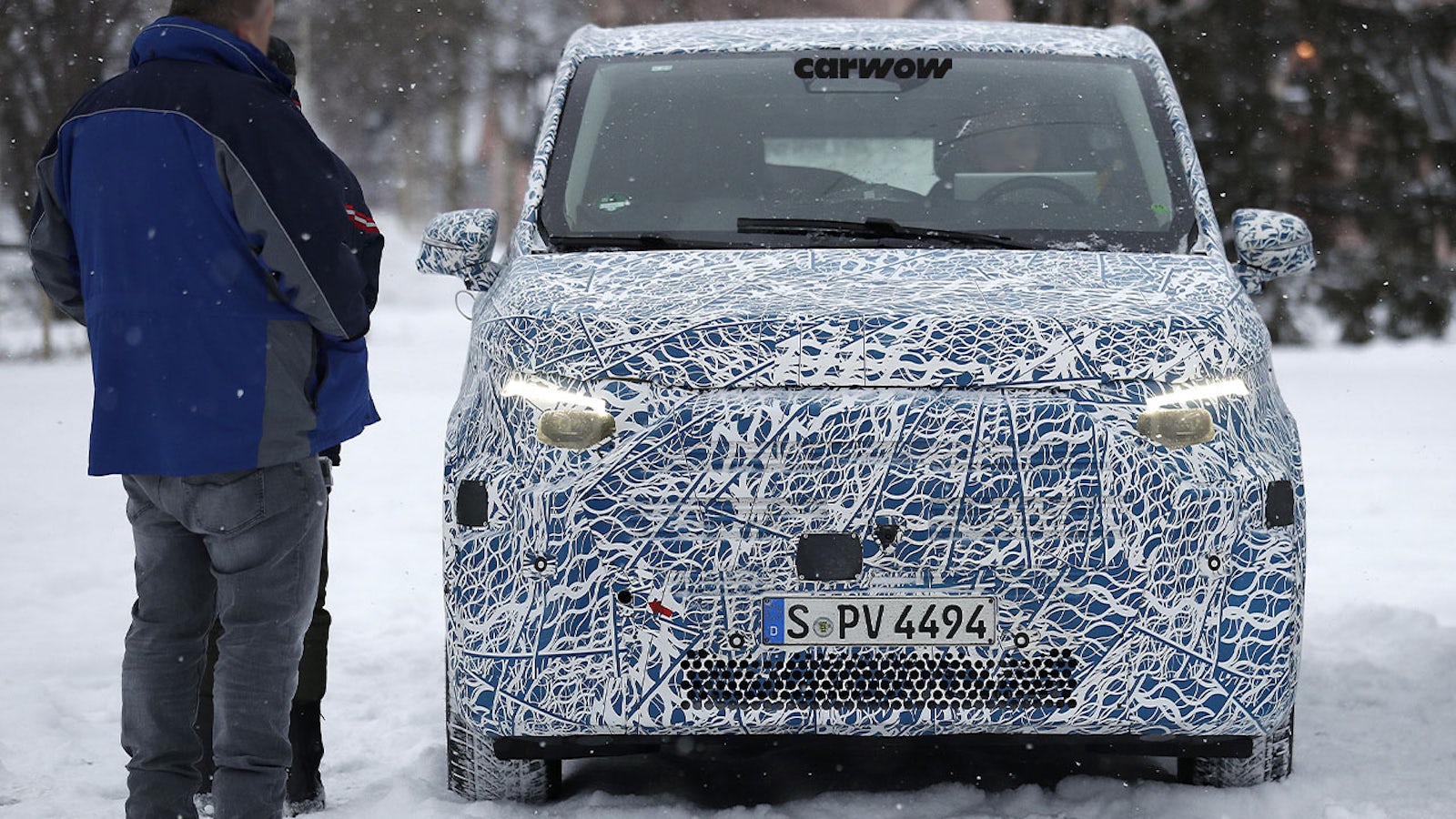 Mercedes V Klasse 2027 Frontansicht