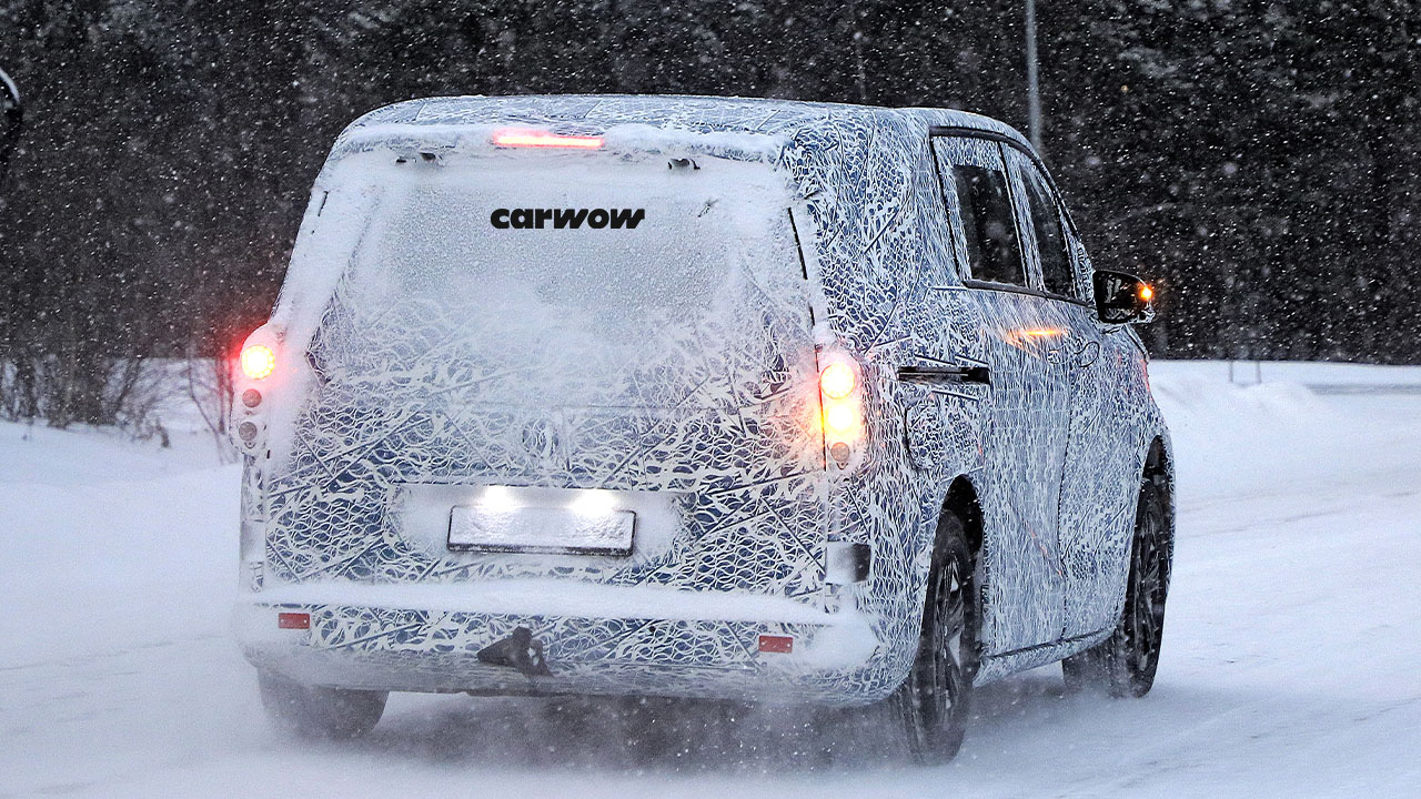 Mercedes V Klasse 2027 Heckansicht