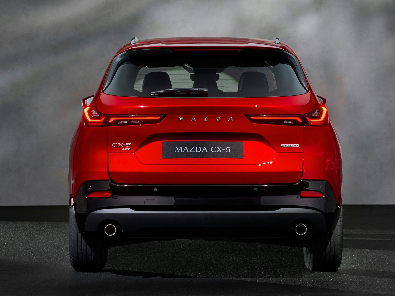 Neuer Mazda CX-5 2025 Heckansicht