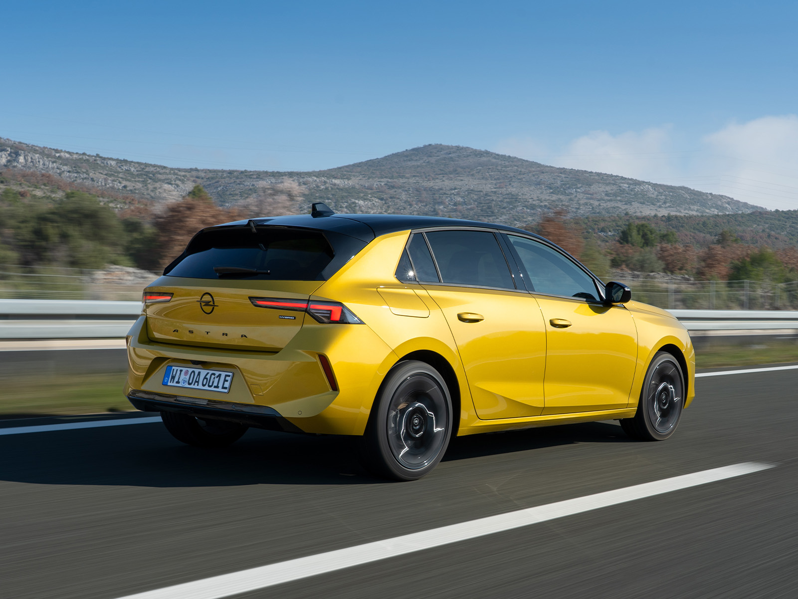Opel Astra Heckansicht
