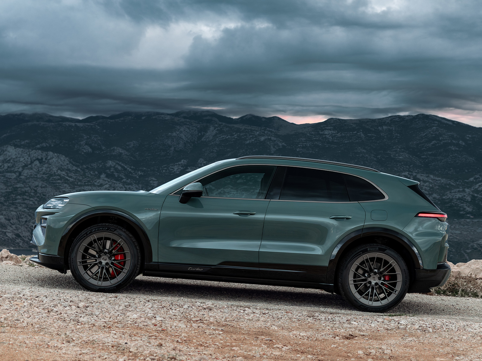 Porsche Cayenne Electric Seitenansicht