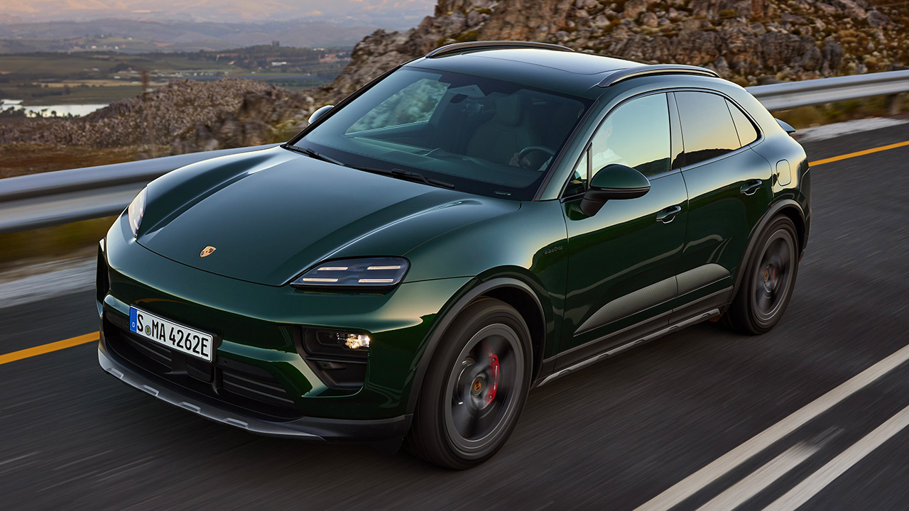 Porsche Macan 4S auf Fahrt