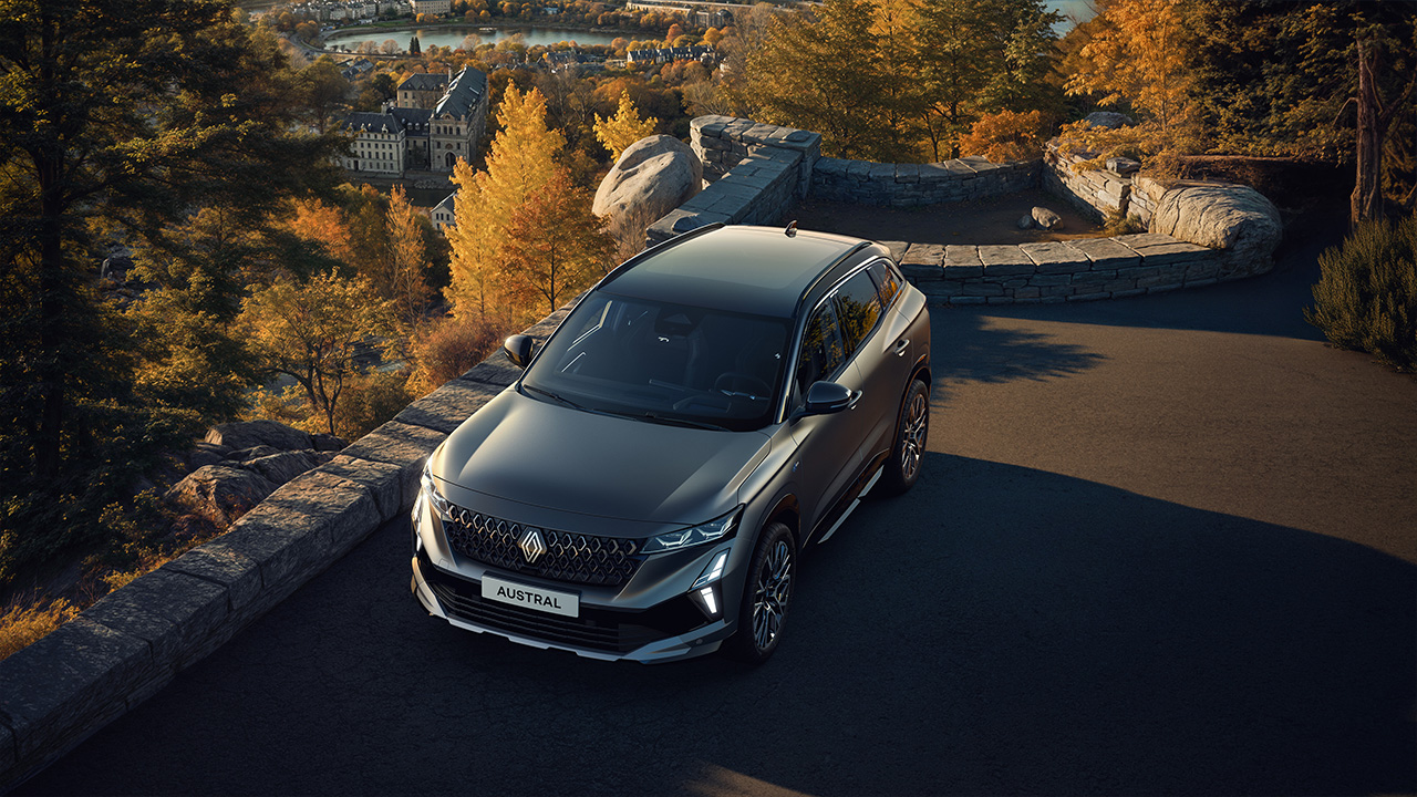Renault Austral FAcelift 2025 Draufsicht