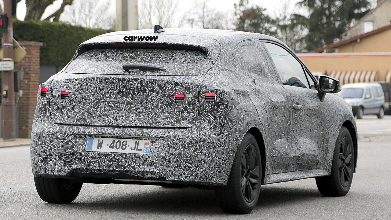 Renault Clio test drive 2025 rear view