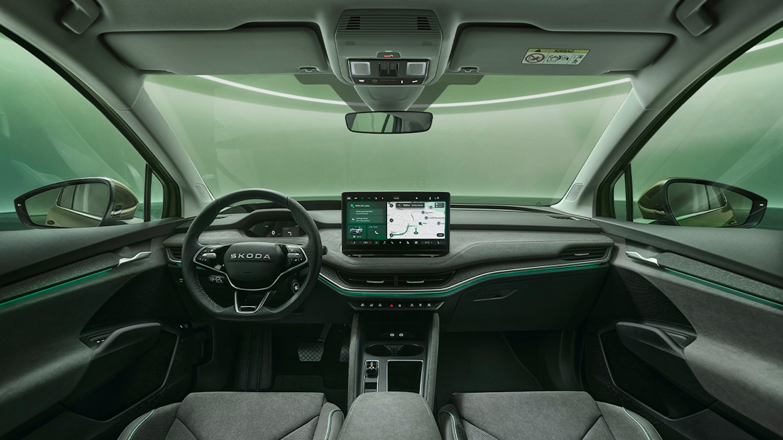 Der Innenraum des neuen Enyaq könnte auch im neuen Siebensitzer verbaut sein