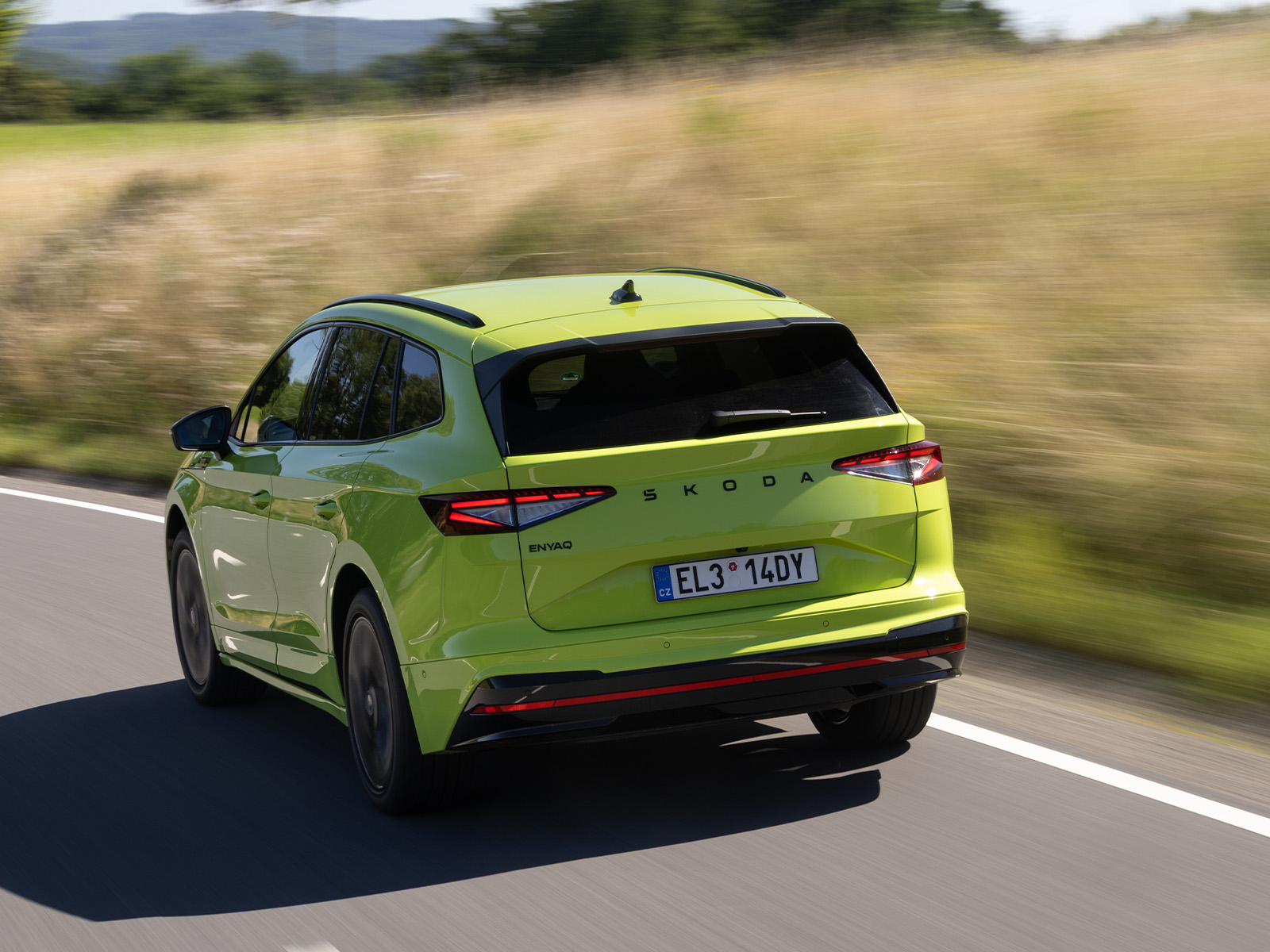 Skoda Enyaq RS Heckansicht