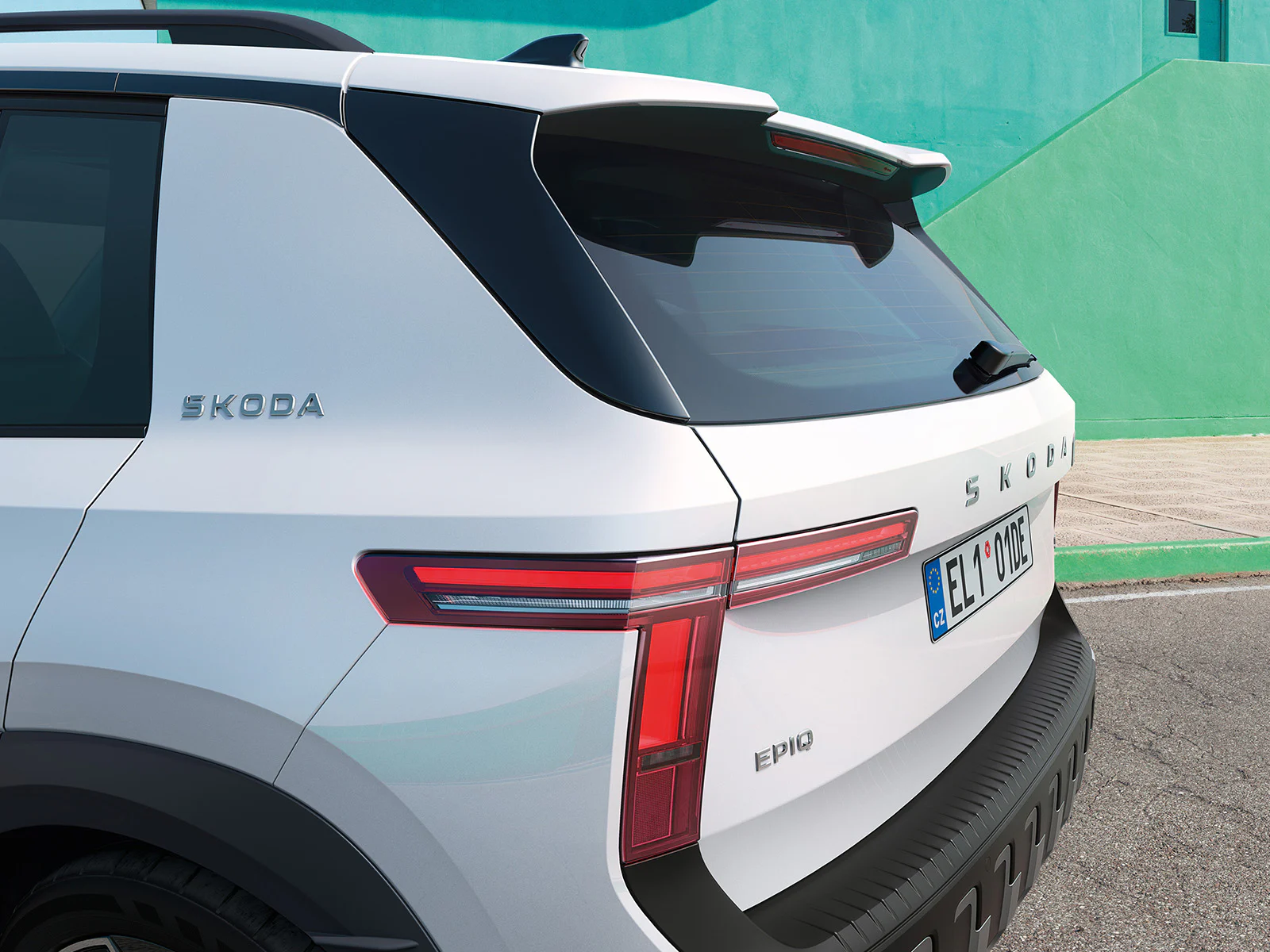 Skoda Epiq im Leasingdeal Heckansicht