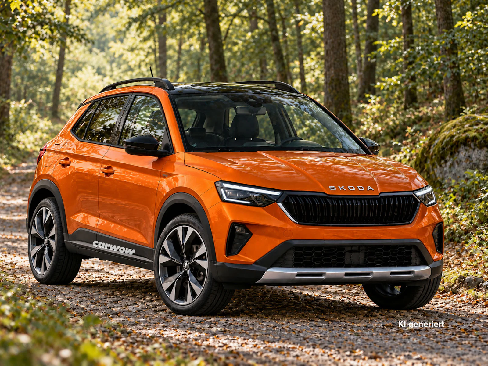 Skoda-Fabia-SUV-Render-Front