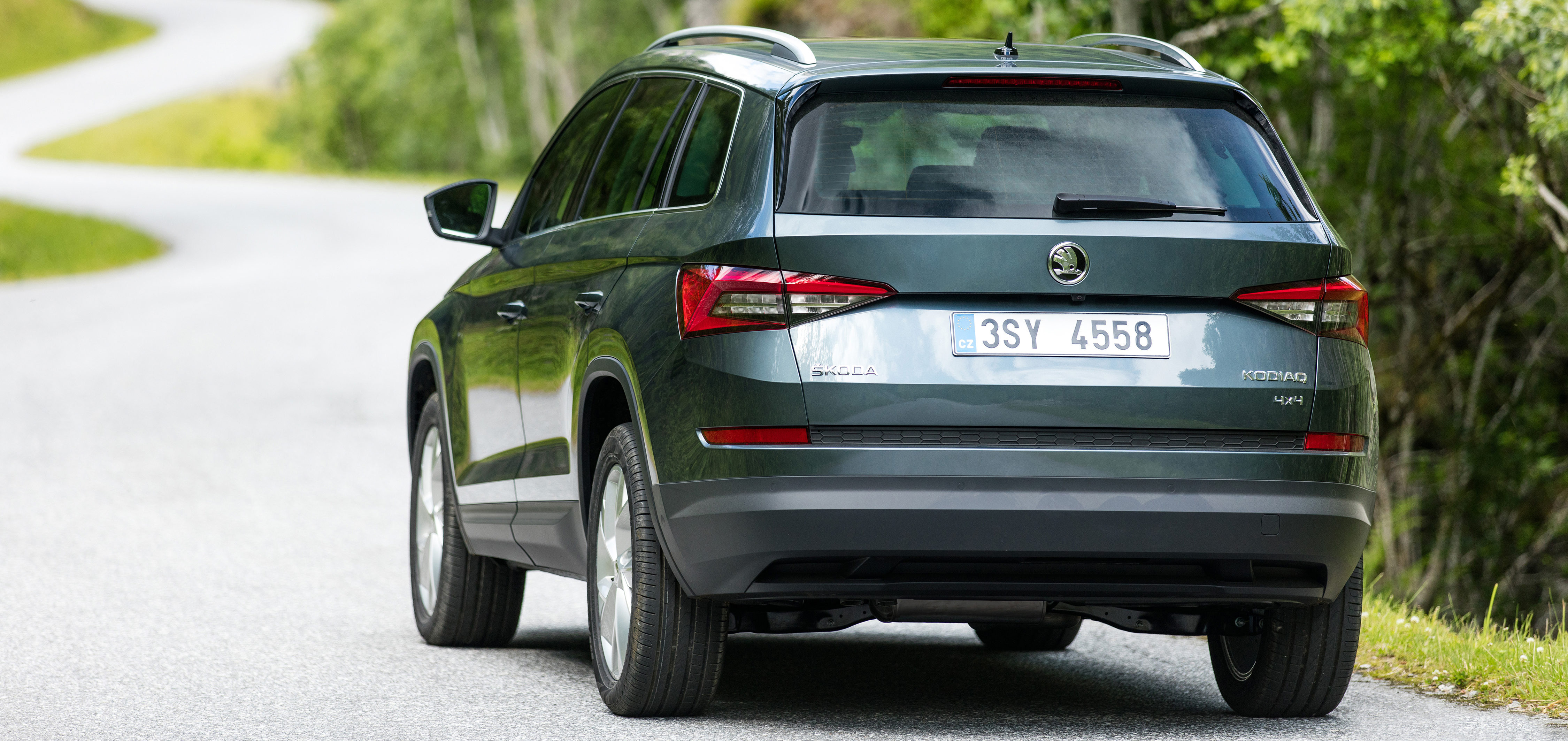 Skoda kodiaq green