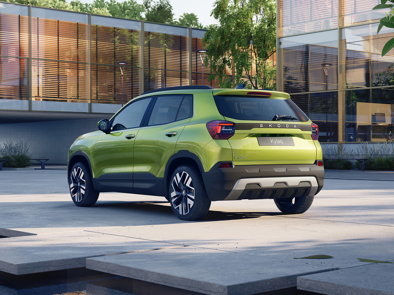 Skoda Kylaq Heckansicht