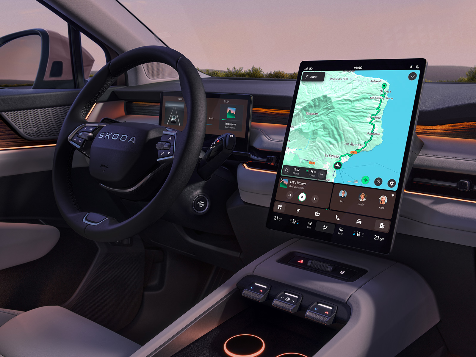 Skoda Peaq Infotainment