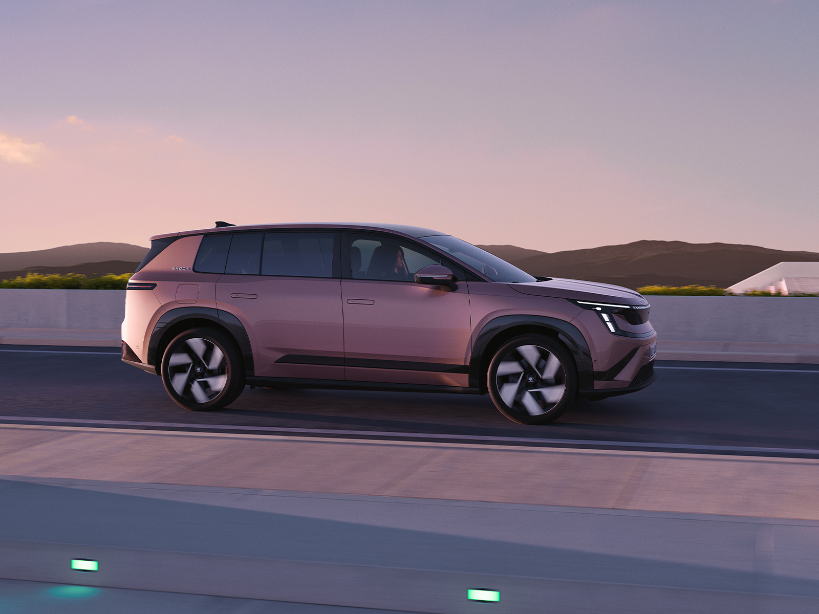 Skoda Peaq Weltpremiere Seitenansicht