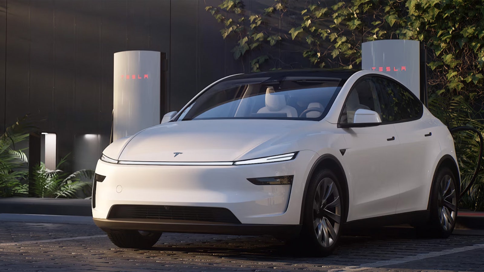 Tesla Model Y Juniper China Charging Process