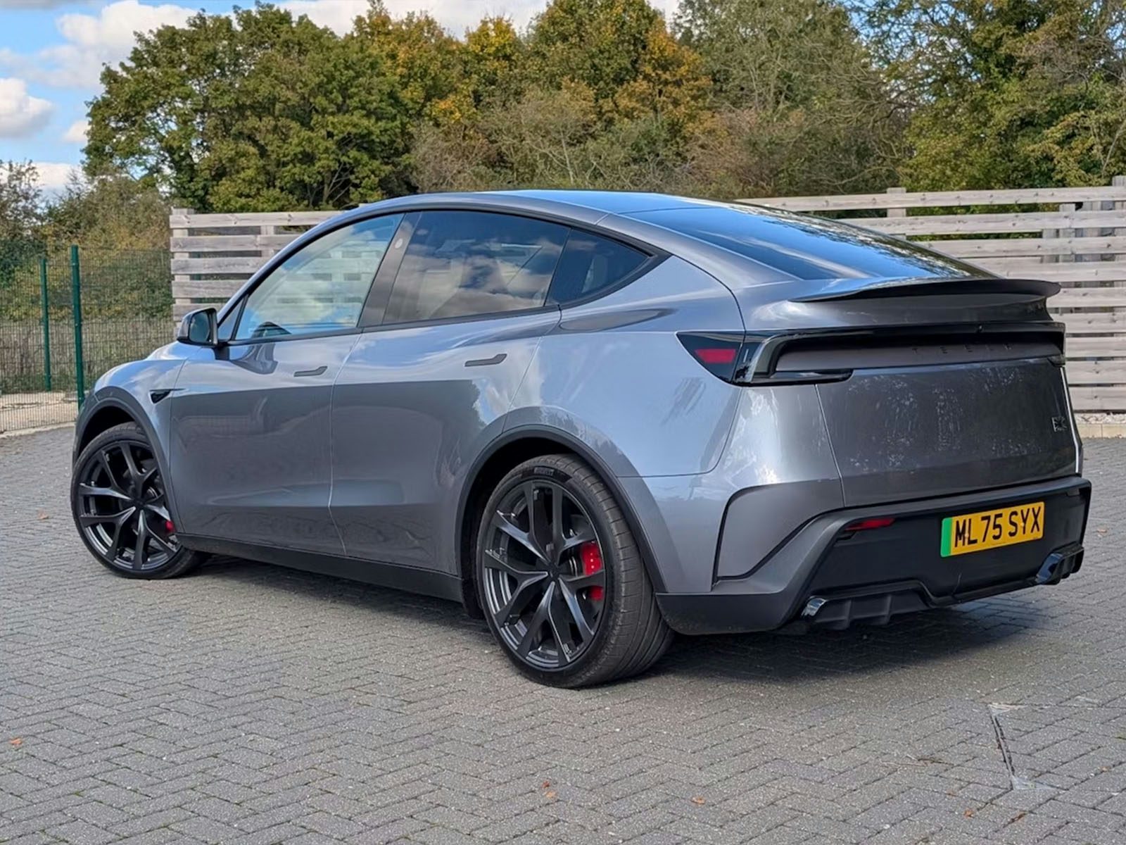Tesla Model Y Performance Heckansicht