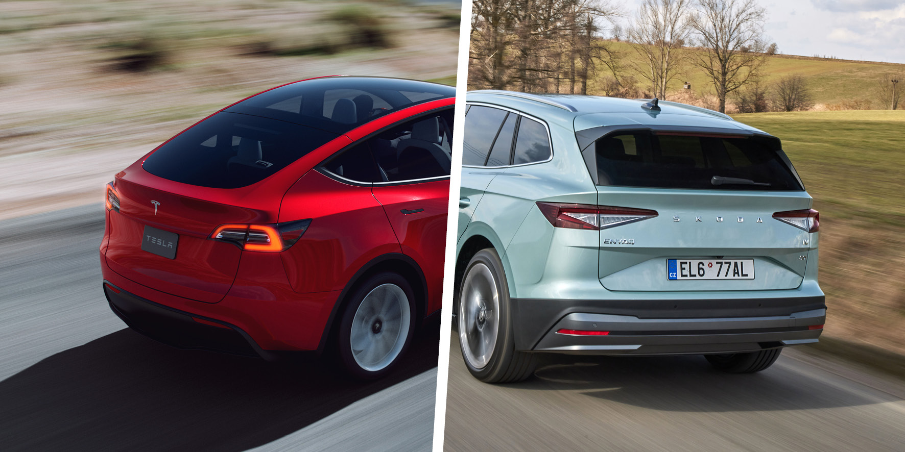 Timbre Portofel Reprezentant Model Y Vs Skoda Enyaq Descurca
