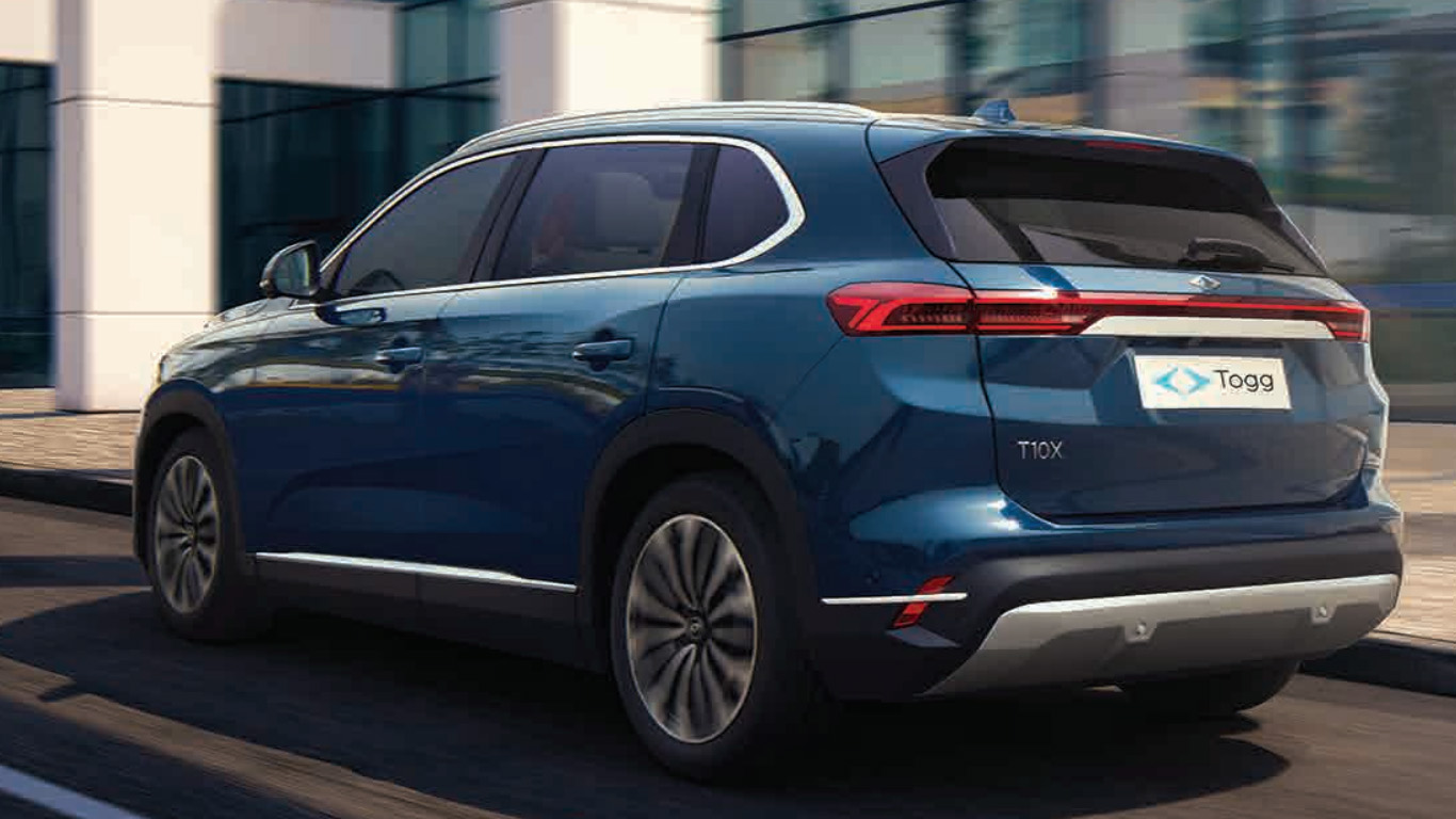 Togg T10X Heckansicht