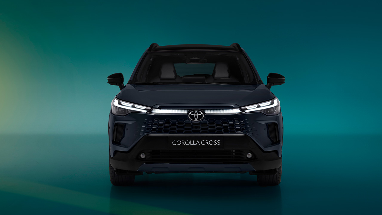 Toyota Corolla Cross Facelift 2025 Frontansicht