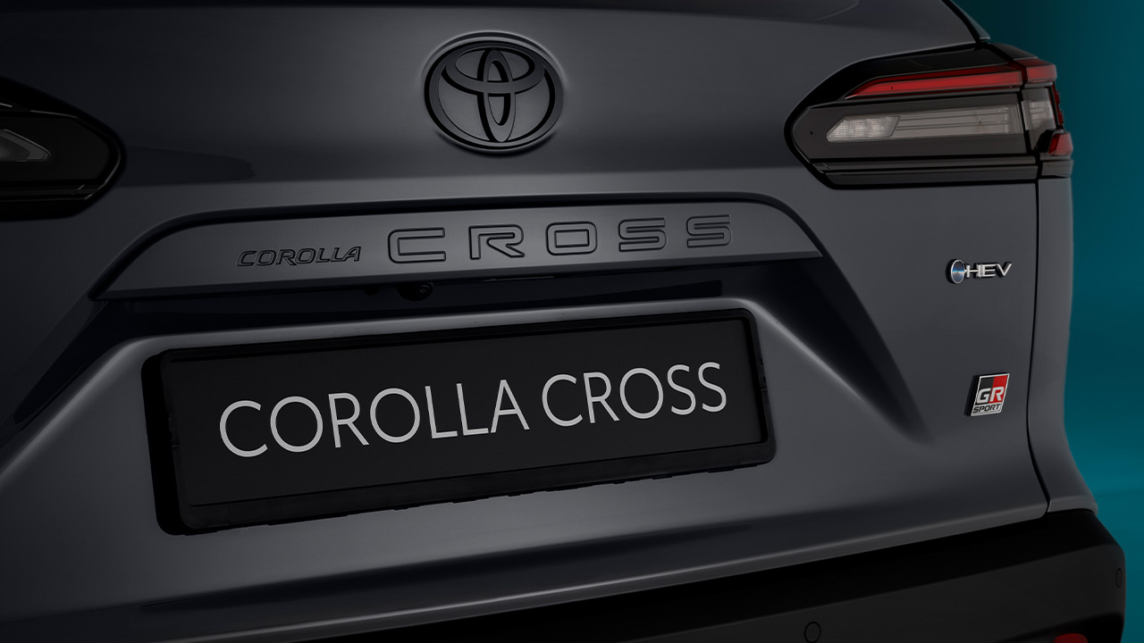 Toyota Corolla Cross Facelift 2025 GR Sport Heck