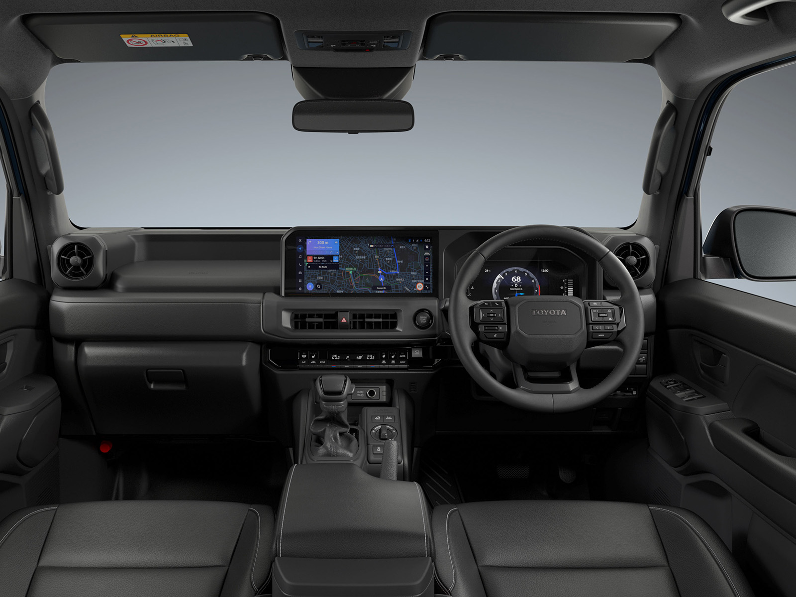 Toyota Land Cruiser FJ Cockpit