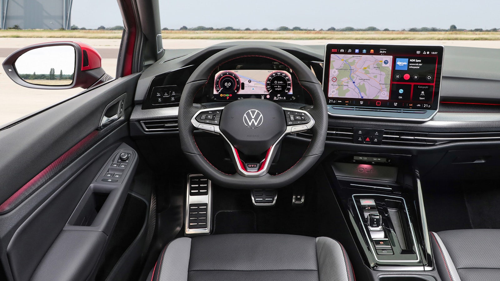 VW Golf GTI Facelift Innenraum