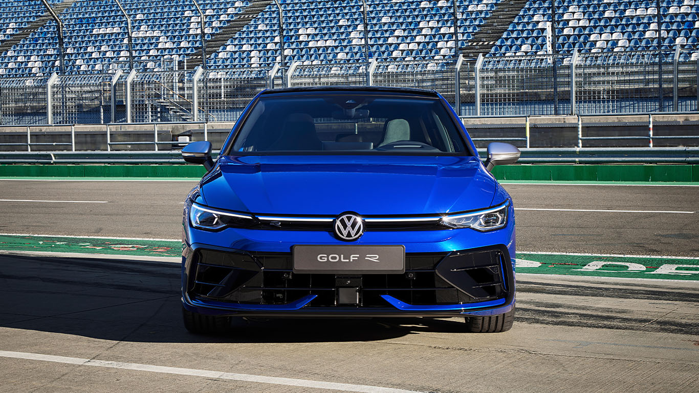 VW Golf R Facelift Front