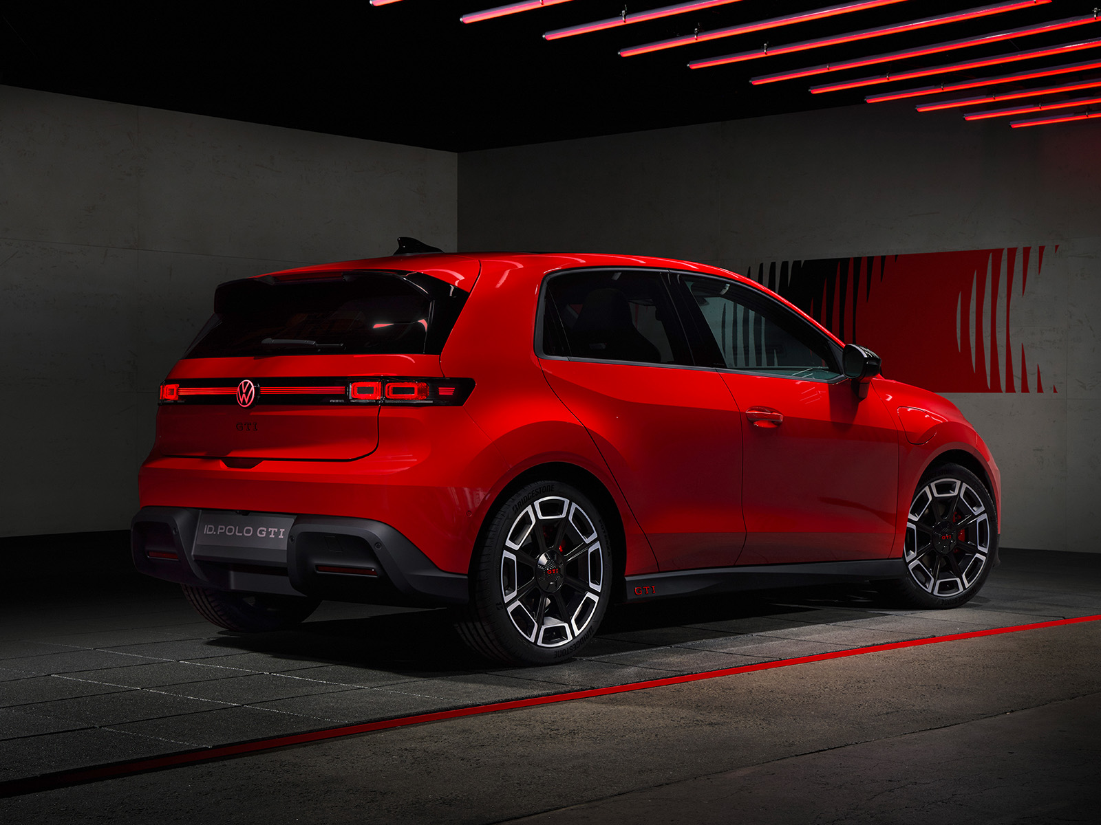 VW ID Polo GTI Heckansicht