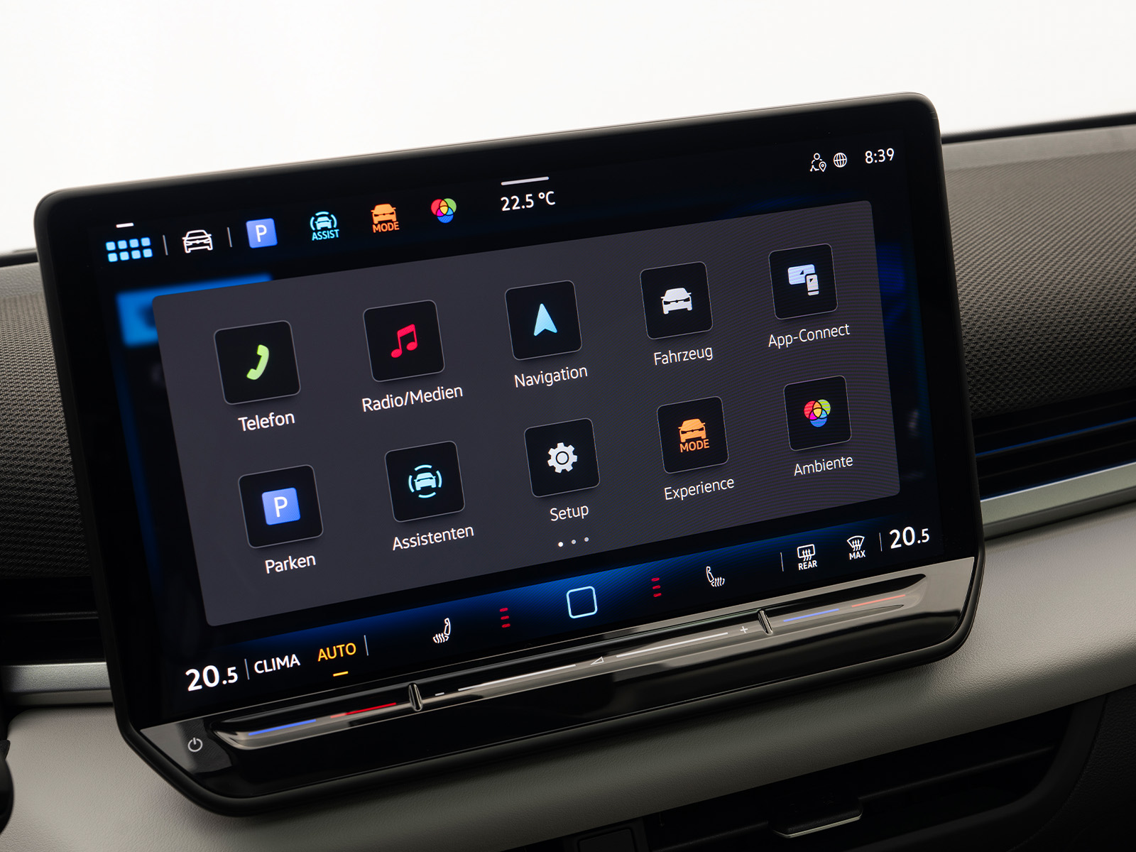 VW T-Roc Infotainment
