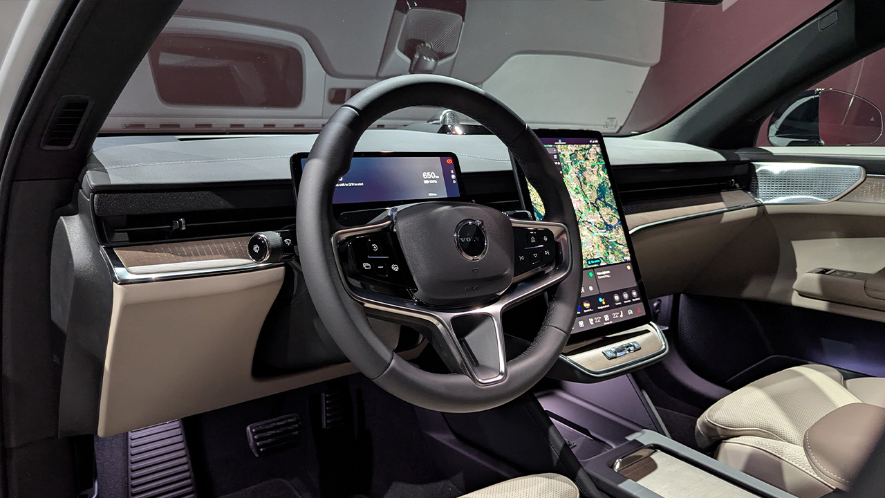 Volvo ES90 Erster Eindruck Vordersitze