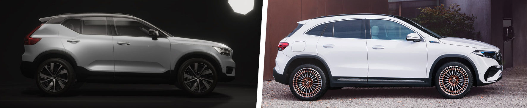 Volvo XC40 Recharge Pure Electric vs Mercedes EQA 2021