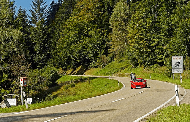 Child seat requirement abroad